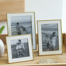 Brass Plated Fine Photo Frame 5x7"