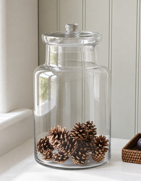 Extra Large Glass Apothecary Jar