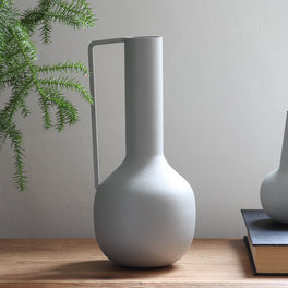 Slight Second Grey Textured Vase