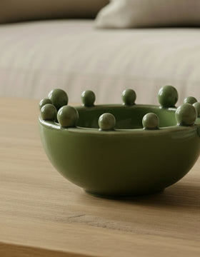 Mini Green Bobble Bowl