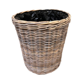 Sample Sale Round Tapered Rattan Planter Large