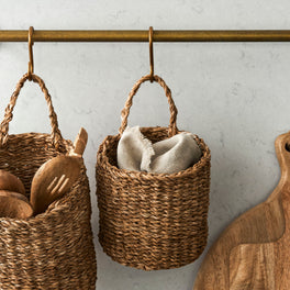Seagrass Hanging Storage Basket