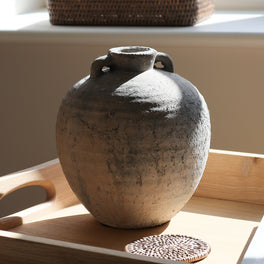 Aged Stone Effect Vase