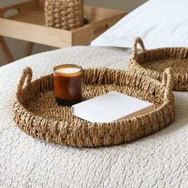 Bibury Round Seagrass Tray