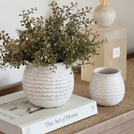 Dappled Ceramic Plant Pot