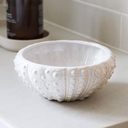 Decorative Ceramic Urchin Bowl