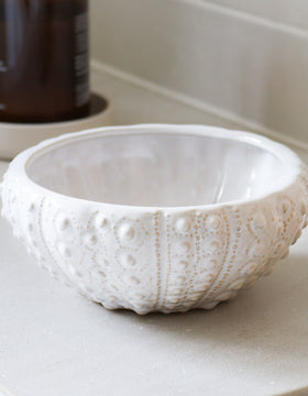 Decorative Ceramic Urchin Bowl