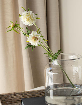 Faux Scabiosa Stem