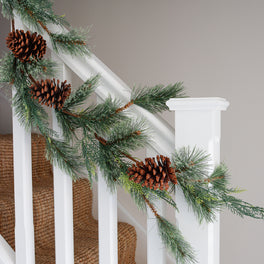 Garland With Large Pinecones