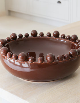Large Decorative Coco Bowl
