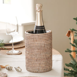 Marbury Round Rattan Wine Cooler