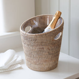 Marbury Rattan Champagne Bucket