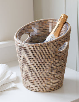 Marbury Rattan Champagne Bucket