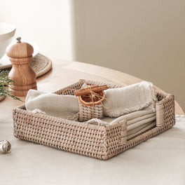 Marbury Rattan Napkin Holder