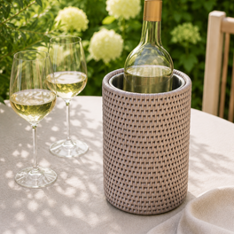 Marbury Round Rattan Wine Cooler