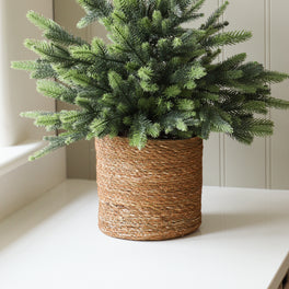 Natural Seagrass Plant Pot
