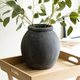 Rustic Stoneware Vase