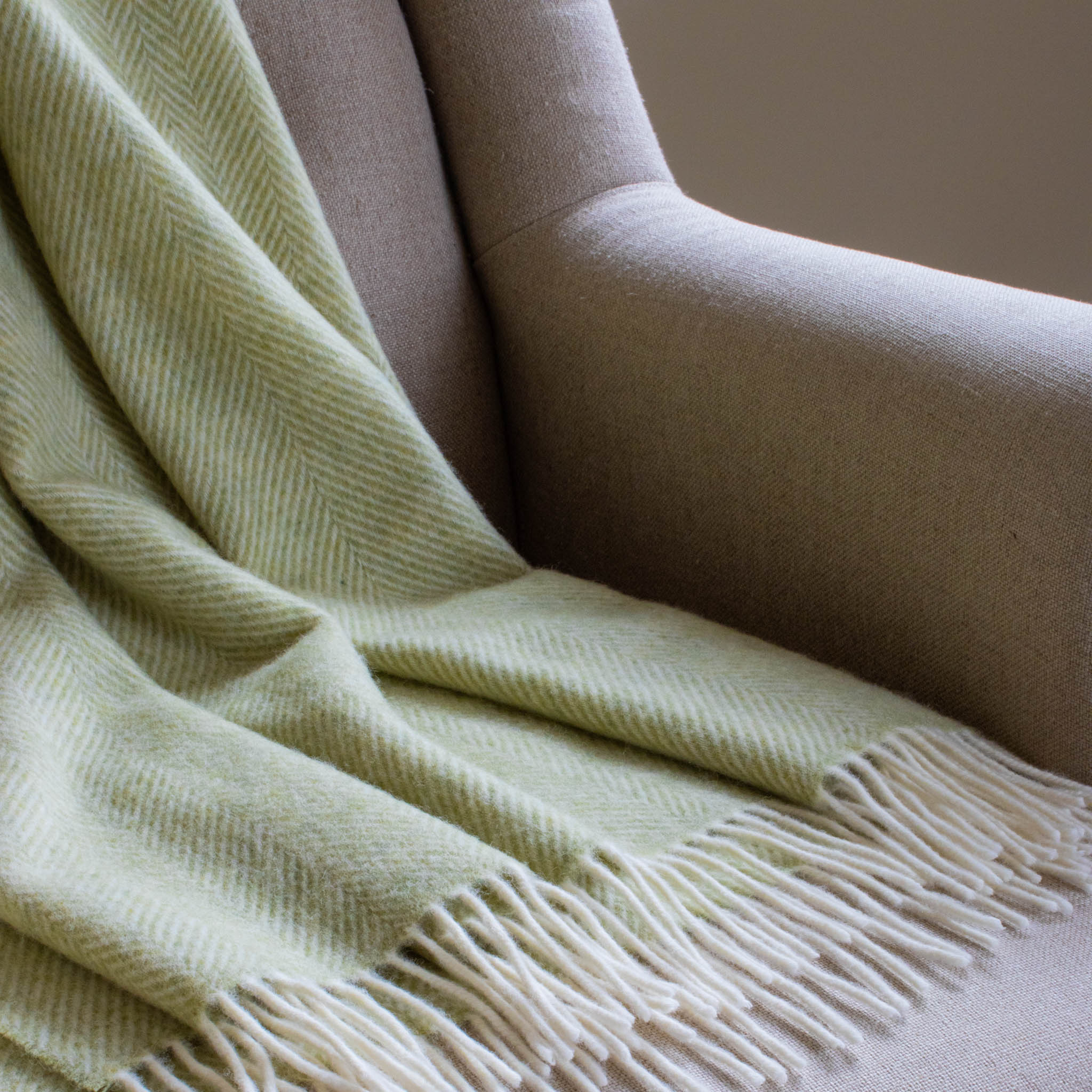 Soft wool throw sale