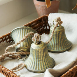 Fluted Decorative Hanging Bells