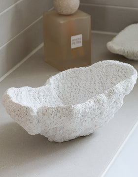 White Coral Decorative Bowl