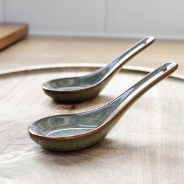 Ceramic Ramen Spoon Set