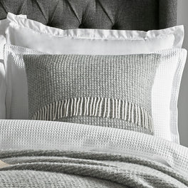 Large Grey Wool Cushion