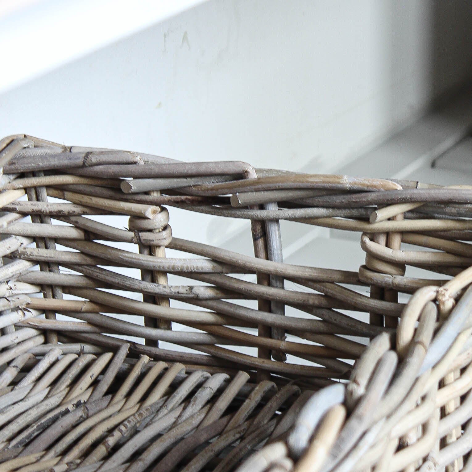 Rattan Shallow Storage Basket - Marquis & Dawe