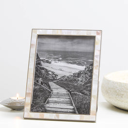 Mother Of Pearl Photo Frame 6x8"